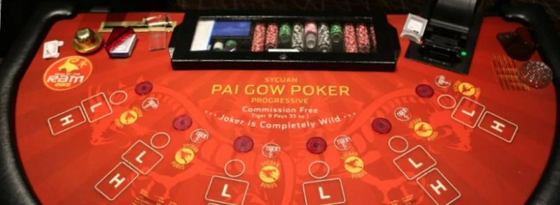 What are the rules for playing pai gow poker?